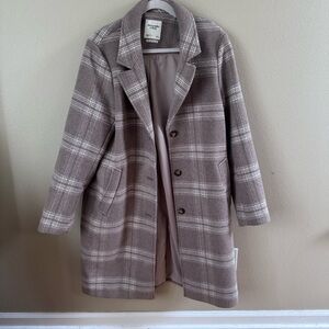 Abercrombie & Fitch Plaid Coat